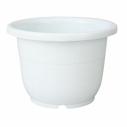 植木鉢 輪鉢 10号 ホワイト 1