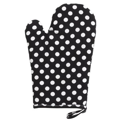 キッチンミトン 水玉(BK) 1