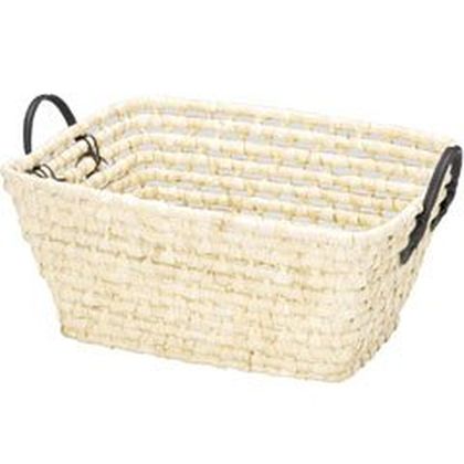 メイズ ソフト バスケット 持ち手付き 49-40 1