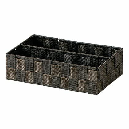 PP編み カトラリーケース ダークブラウン 1