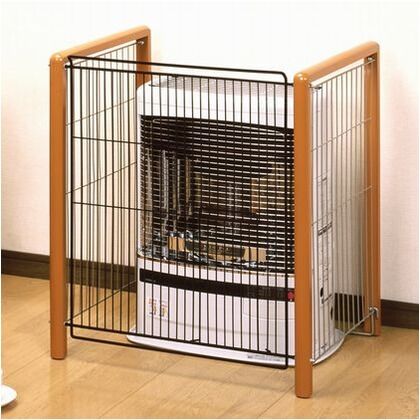 大型ストーブガード(三方式ウッドタイプ) W570×D430×H700mm FGW-S60 1
