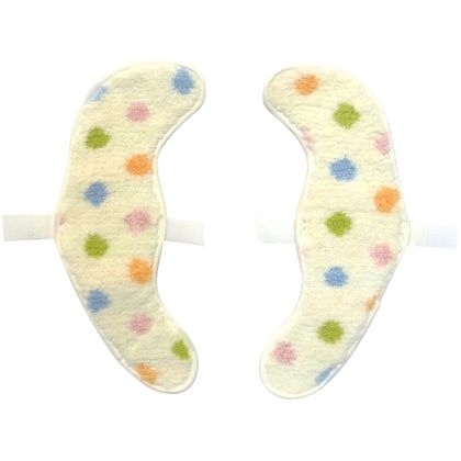 便座カバー ふんわリッチ便座マット ドット アイボリー 1