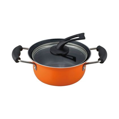 両手鍋 ゆでマーロ IH 対応 フチ付 両手鍋 YR-7685 1