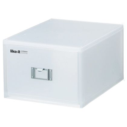 DVDファイルユニット ホワイト LM-40 1