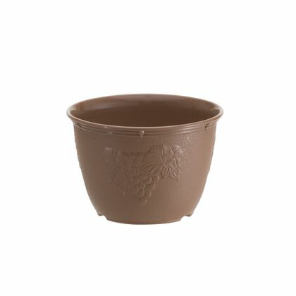 植木鉢 ビオラデコ 6号 チョコブラウン 1