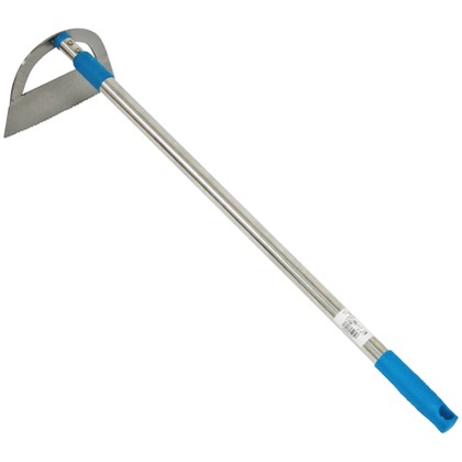 ステンレス伸縮パイプ柄　立鎌　ギザ刃 30272 1