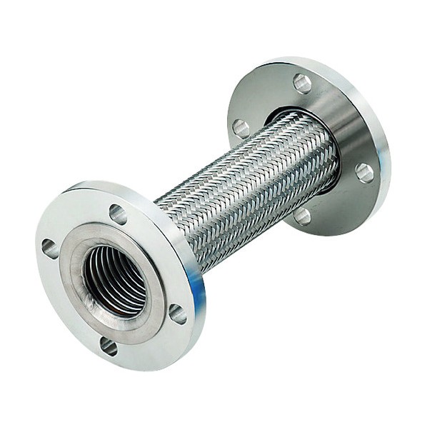 標準フランジ式フレキシブルホース(カラー式) フランジ10K/SUS304(ALLSUS304) 80A×1400L NK-3100/10K-SUS304-80A-1400L 1点