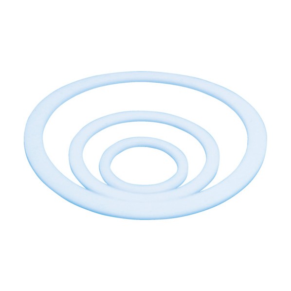 ナフロンPTFE打抜きガスケットTOMBO NO.9007(ユニオン) 呼び径(A):65 9007-65A-2T-UN 1点