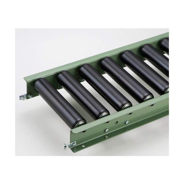 スチール製ローラコンベヤR6032N型1500LX300WX100P R6032NX1500L300W100P 1点