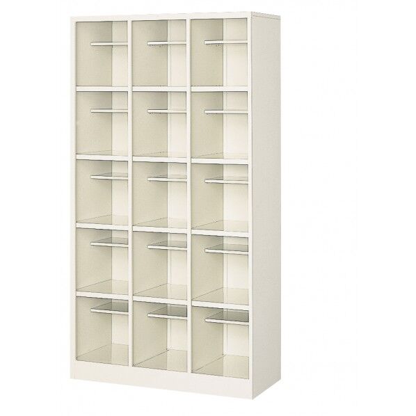 オープンシューズボックス 3列5段(15人用)