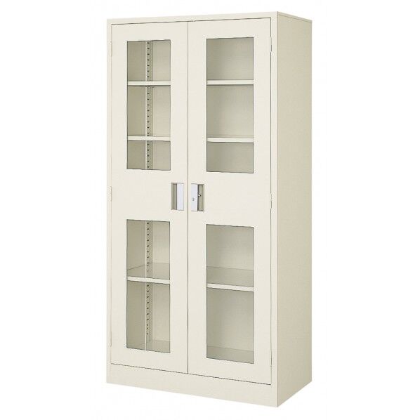 三島精器 整理保管ロッカー セミホワイト BER-81GN 1台...