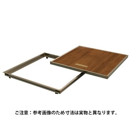 ワンタッチ床下点検口 ライトブロンズ 303角 FO303B 1