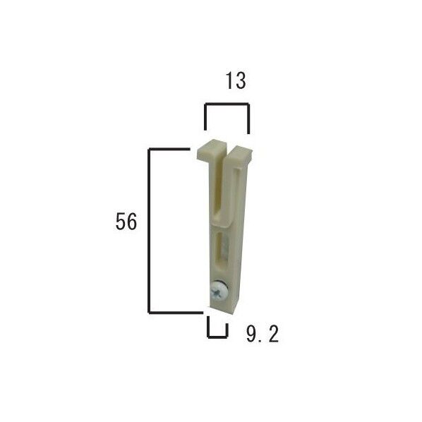 エス・エス興商 網戸用外れ止め トステム 左 TO-S1L/FNMS082 1個...
