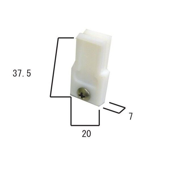 網戸用外れ止め YKK Y-S1/K-6571 1個