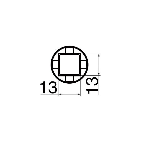 作業場工具 ノズル/BGA 12MMX12MM N51-14 1個