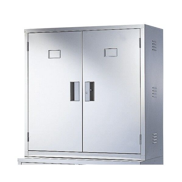 ステンレス薬品庫 両開ステンレス戸(上置き用) BER-SYSU7 1台