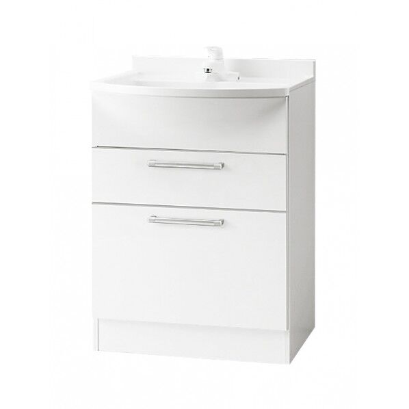 アサヒ衛陶 洗面台 ホワイト LKAL601AFNJW1 1台