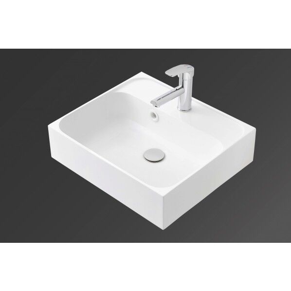 洗面ボウル(人工大理石製ベッセル) ホワイト APLDU500ATSW 1点