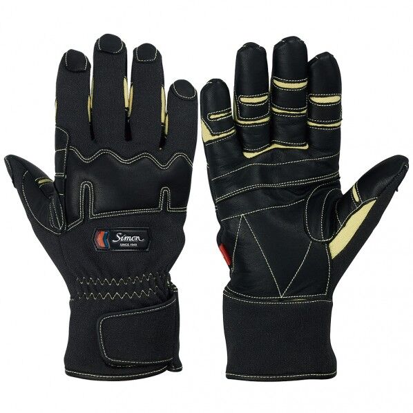 消防用手袋 ブラック KG-200BK S 1組