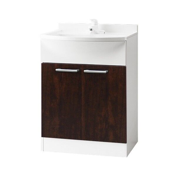 アサヒ衛陶 洗面台 ダークブラウン LKAL601TFCJD1 1点