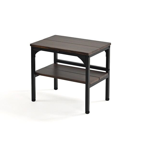 フクダクラフト 玄関ベンチ棚付き 幅45×奥行30×高さ40.5cm ダークブラウン CG-M4530T DBW 1台...