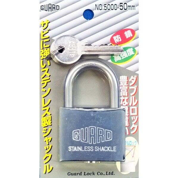ステンレスシャックル南京錠