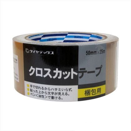 クロスカットテープ シュリンク ベージュ 50mmx25m 2591610008 1