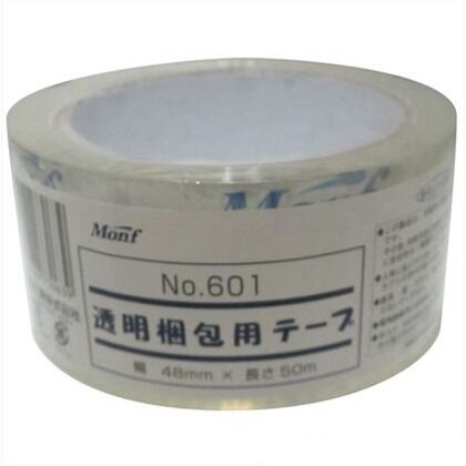 OPP粘着テープ スーパークリア No．601 48mmｘ50m 2682570048 1
