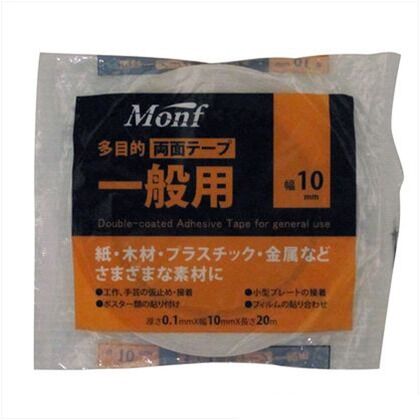 多目的両面テープ W-514 白 10mmx20m 2687680010 1