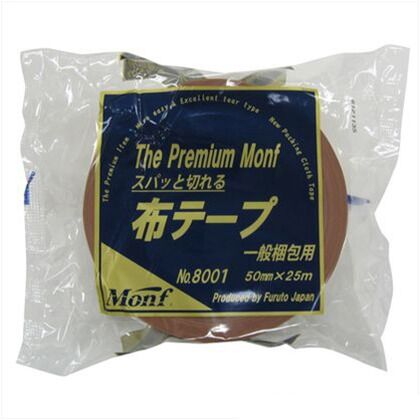 梱包用布テーププレミアムモンフ No．8001 50mmｘ25m 2687692050 1
