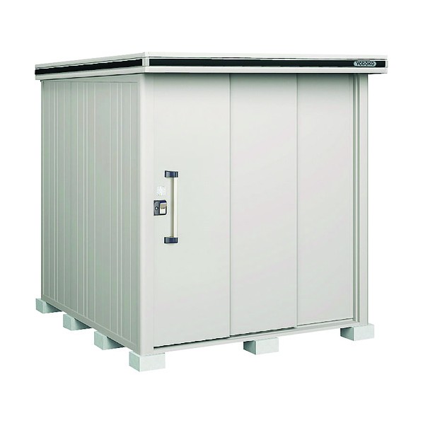 ※法人専用品※淀川製鋼所 ヨド物置エルモ ダークウッド 床面積4.12m2 LMD-1822 DW 1点