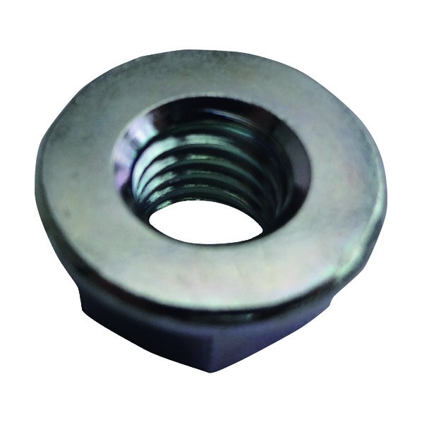 六角フランジナット(セレーション無)三価クロメート小形M12-1.75φ24 001412424032 1点