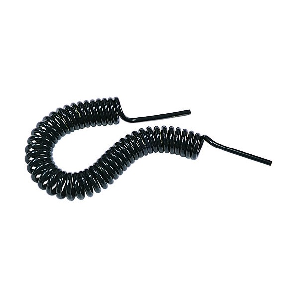 ナイロンコイリングチューブ チューブ外径8mm 全長7m ブラック NL08-7-B 1点