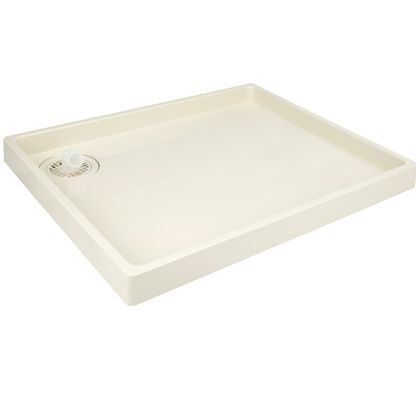 【アウトレット品】 スタンダード防水パン 排水口位置:右穴(R) アイボリーホワイト TS-800R 1台