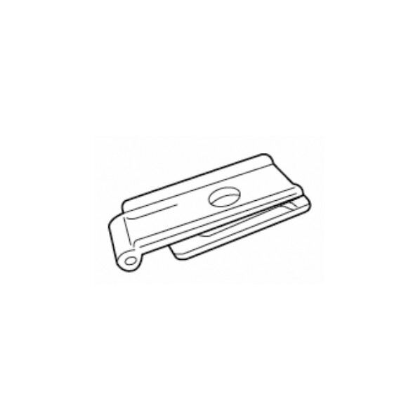 I型天井付シングルブラケット(サッシ用) 共通 PBUI-20NA 1点
