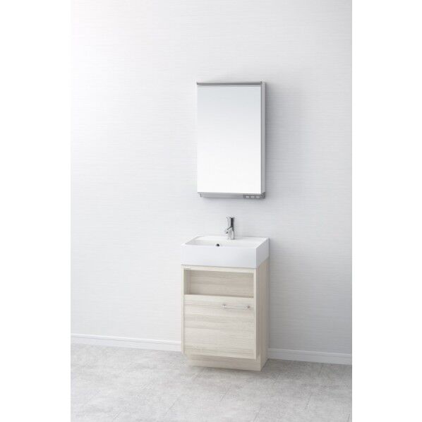 アサヒ衛陶 化粧台(デューク) 間口500mm スパーゴ LKDU500TFNJMML45W5 1台