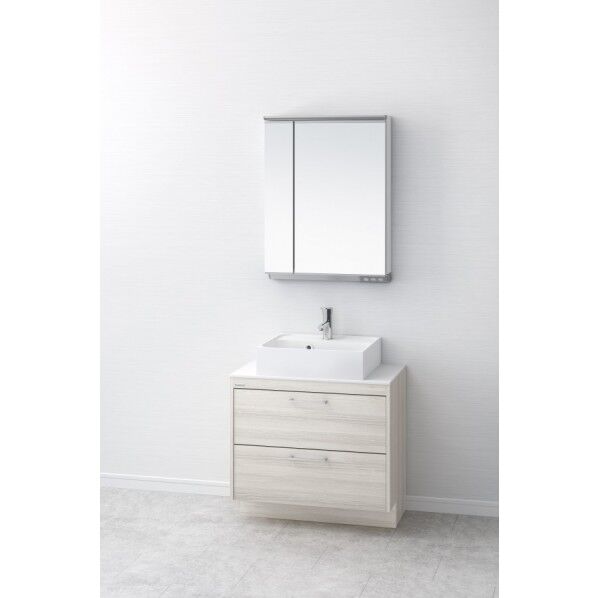 アサヒ衛陶 化粧台(デューク) 間口750mm スパーゴ LKDU750AFNJMML60W5 1台