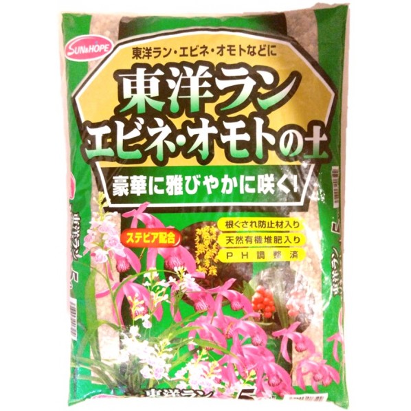 東洋ランえびねオモトの土ステビア 1個