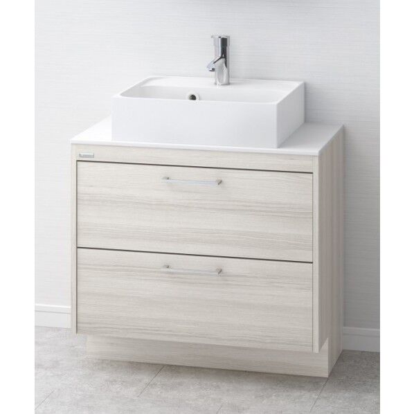 アサヒ衛陶 化粧台(デューク) 間口750mm スパーゴ LKDU750AFNJW5 1台