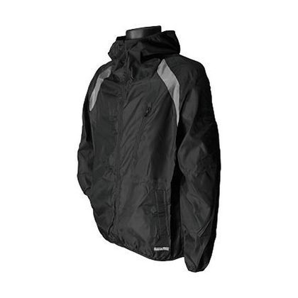 ポリリップヤッケ フルジップ ブラック M F-862 1