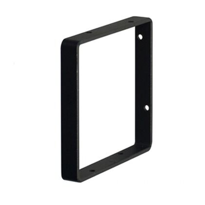 スクエアフレーム4 黒 幅1.5cm×奥行11cm×高さ11cm WFK-14 1個