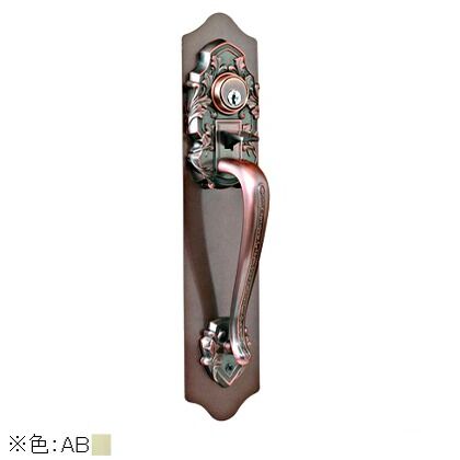 サムラッチケースロック取替錠 アンティックブラス 924065AB 1