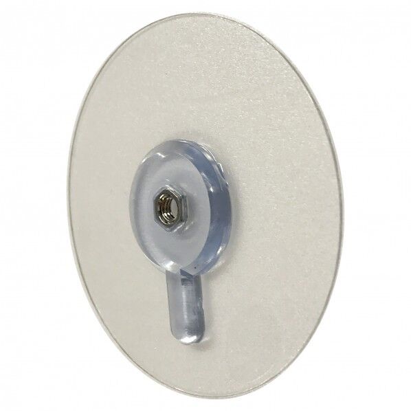 ナット付粘着シート クリア φ60 M4 10177833 2個