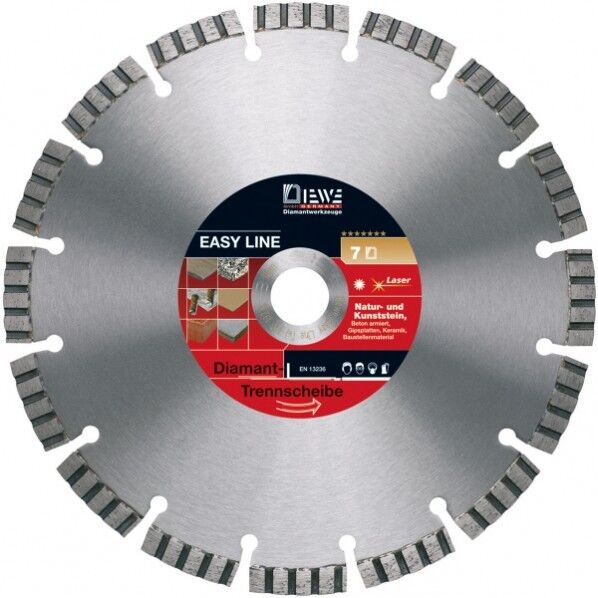 ※法人専用品※ディーヴェ イージーライン ダイヤモンドカッター 105MM EASY-105 1枚