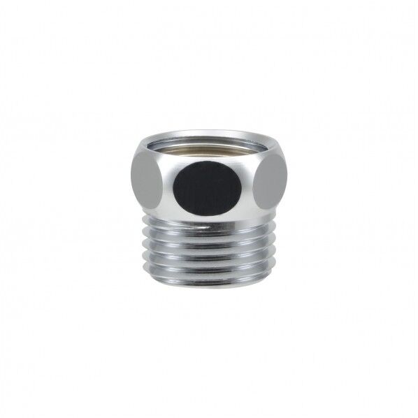 カクダイ シャワーアダプター KVKホース用 G1/2×M22×2.0 GA-FW048 1個...