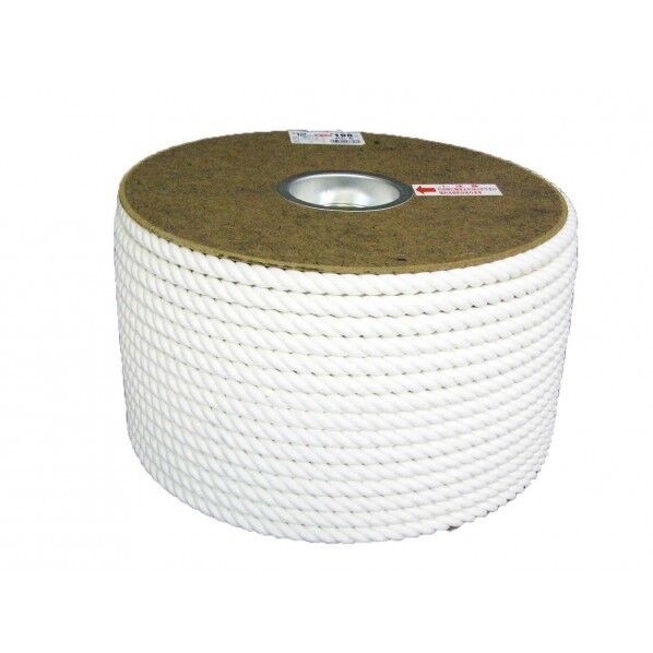 ユタカ RC-6 綿ロープドラム 12mmX100m RC-6 1個