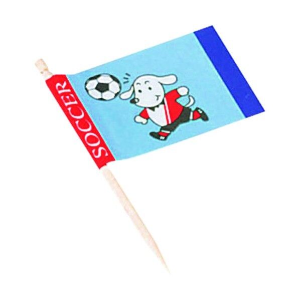 ランチ旗 サッカー QLV03 200本
