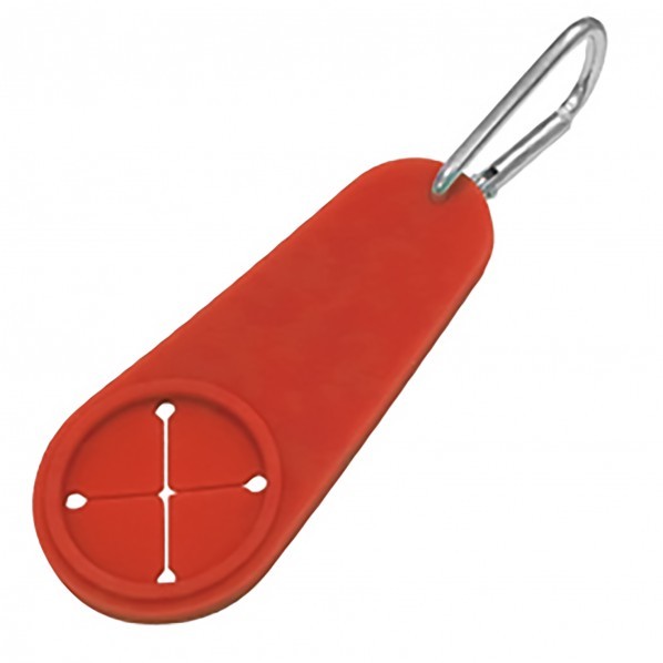 カラビナ付きタオルホルダー 約100×45mm 375863 1個