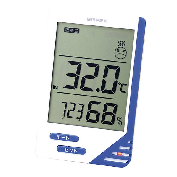デジタル快適計 TD-8180 ホワイト/ブルー 375677 1個