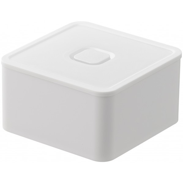 バルブ付き密閉ランチボックス タワー スクエア ホワイト 5411 1点